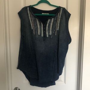 Free People Boho muscle tee
